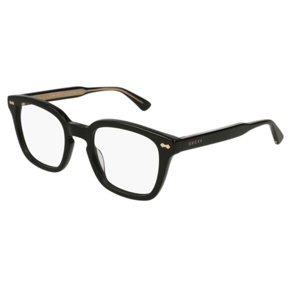 Gucci GG0184O UNISEX Black Eyeglasses - GGEG04 - Picture 1 of 2